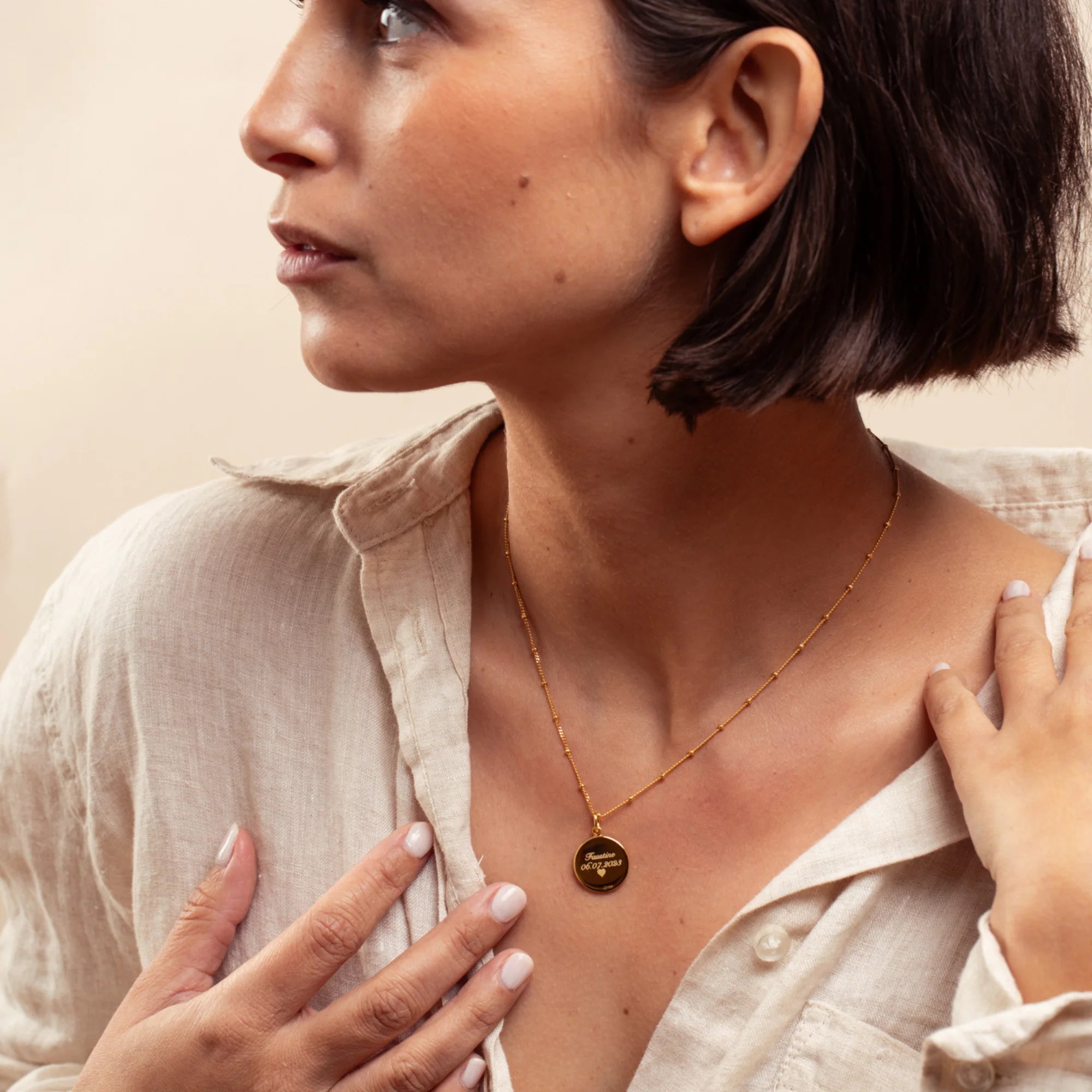 Collier-médaille