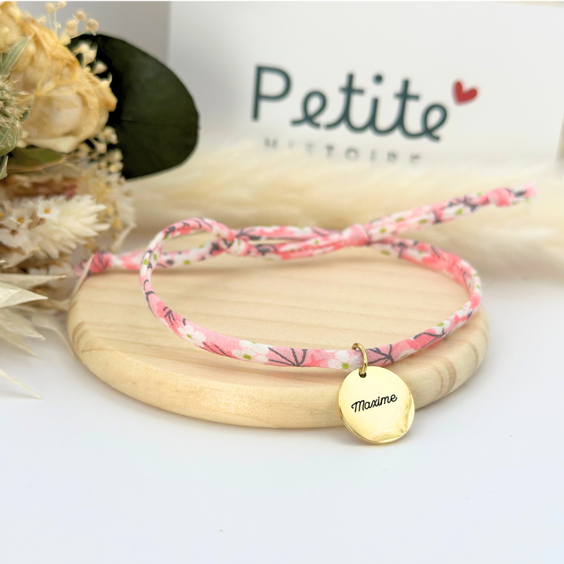 Bracelet Liberty – Cerisier du Japon – plaqué or