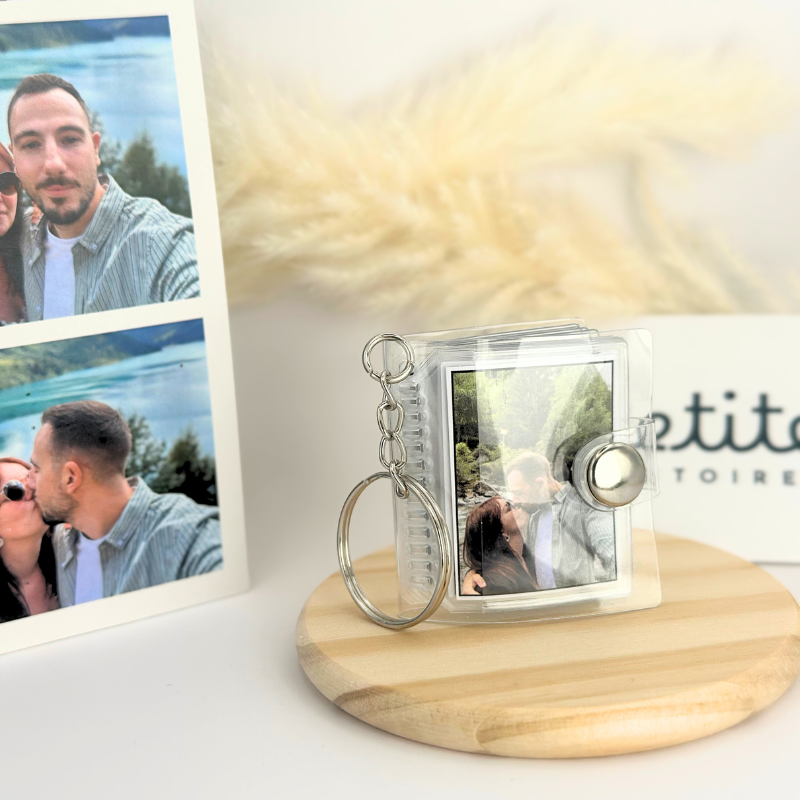 Porte-clés album photos