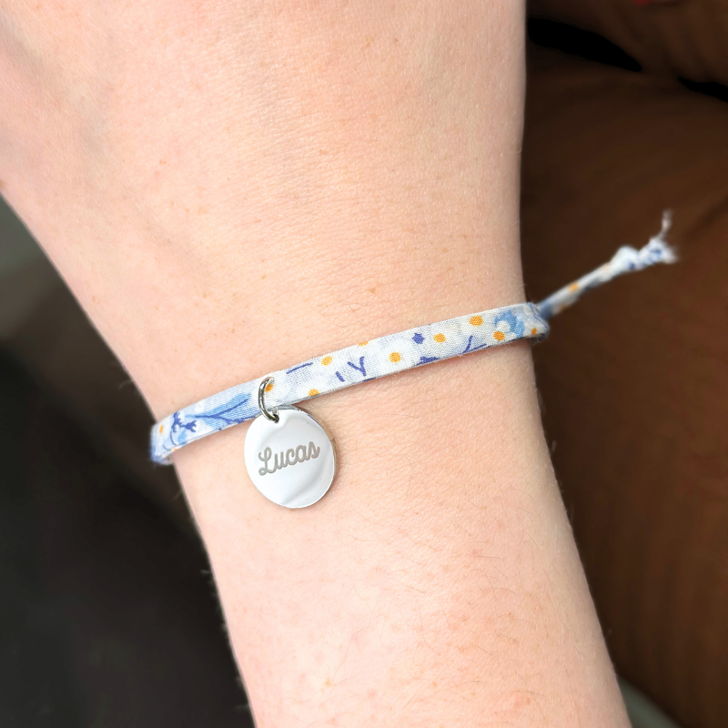 Bracelet Liberty - Marguerite Azur
