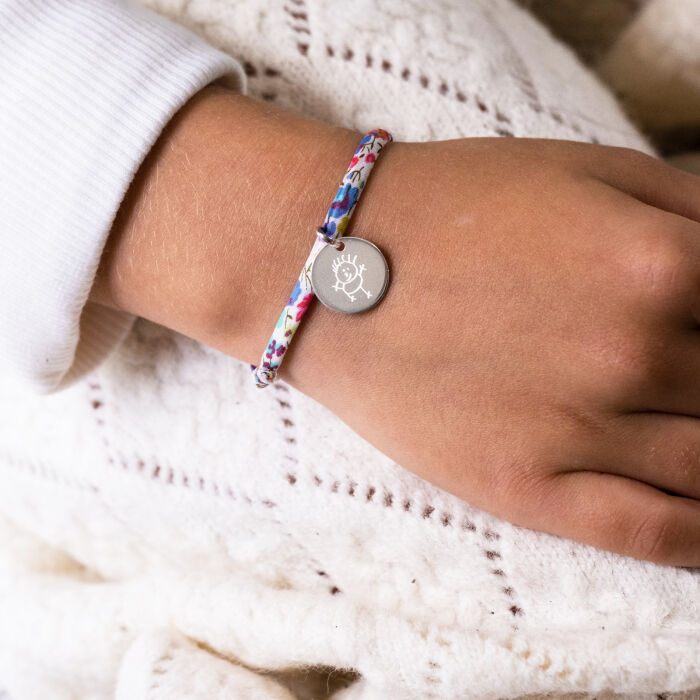 Bracelet enfant Liberty personnalisé