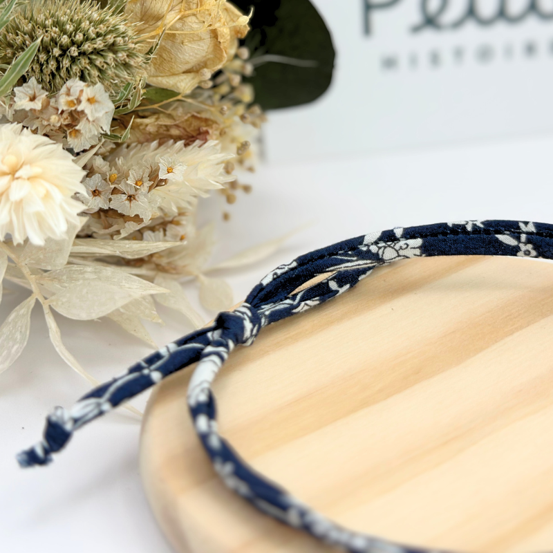 Bracelet Liberty – Nuit Fleurie Argent