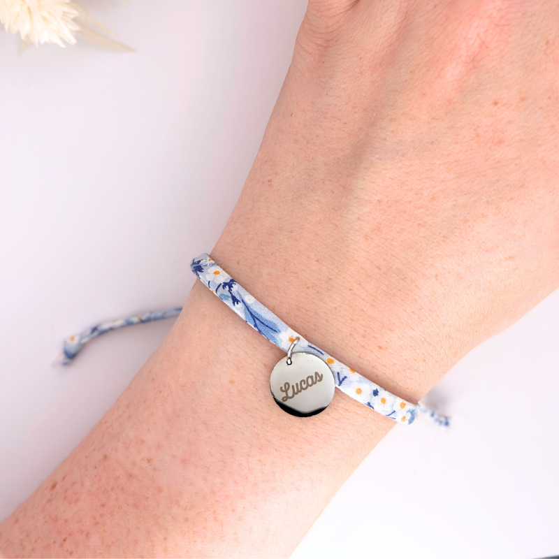 Bracelet Liberty - Marguerite Azur