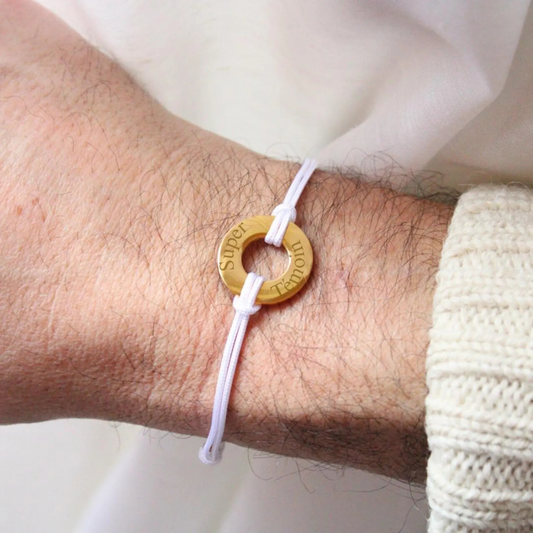 Bracelet Personnalisé - Cible 15mm
