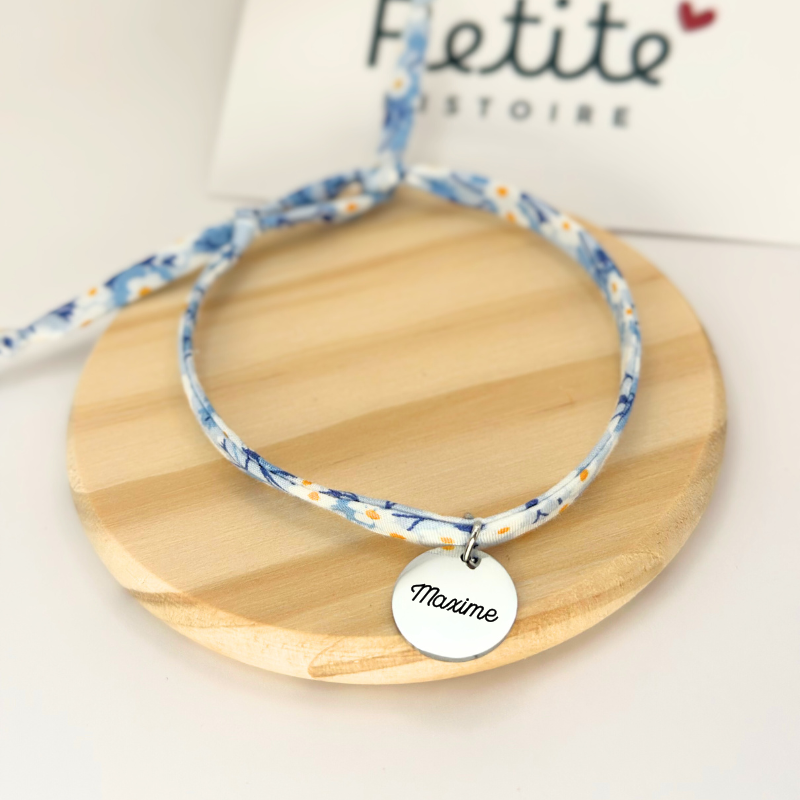 Bracelet Liberty - Marguerite Azur