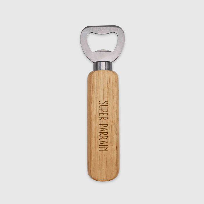 Décapsuleur personnalisé bois bambou