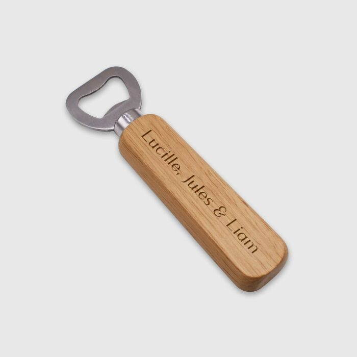 Décapsuleur personnalisé bois bambou