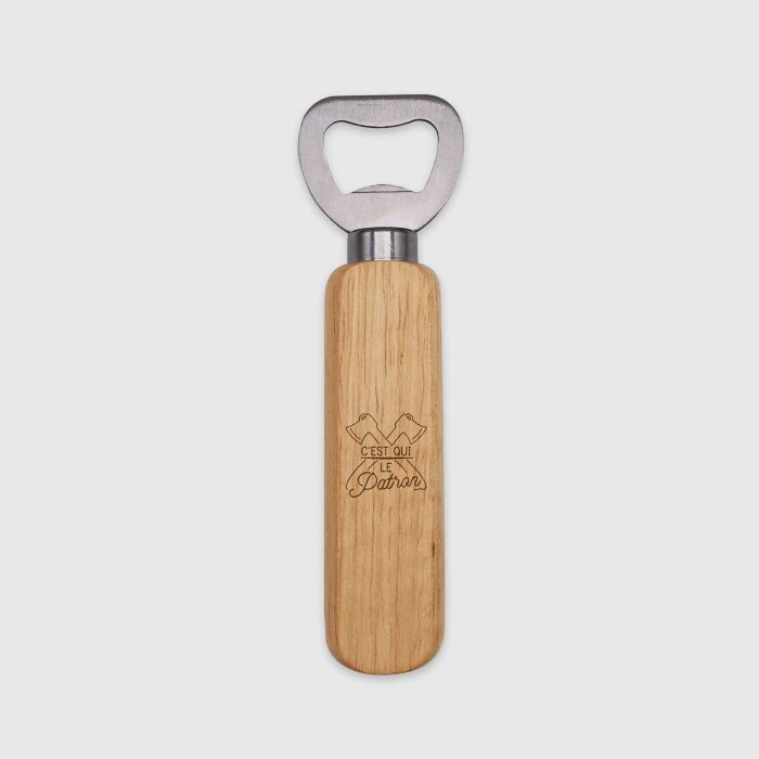 Décapsuleur personnalisé bois bambou