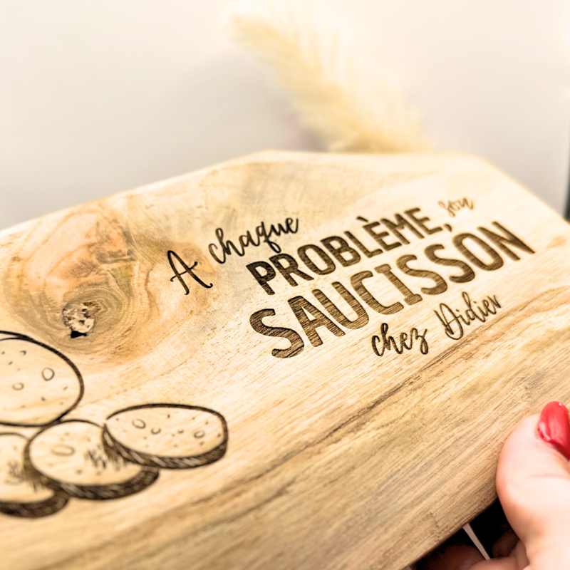Planche apéro en bois de hêtre