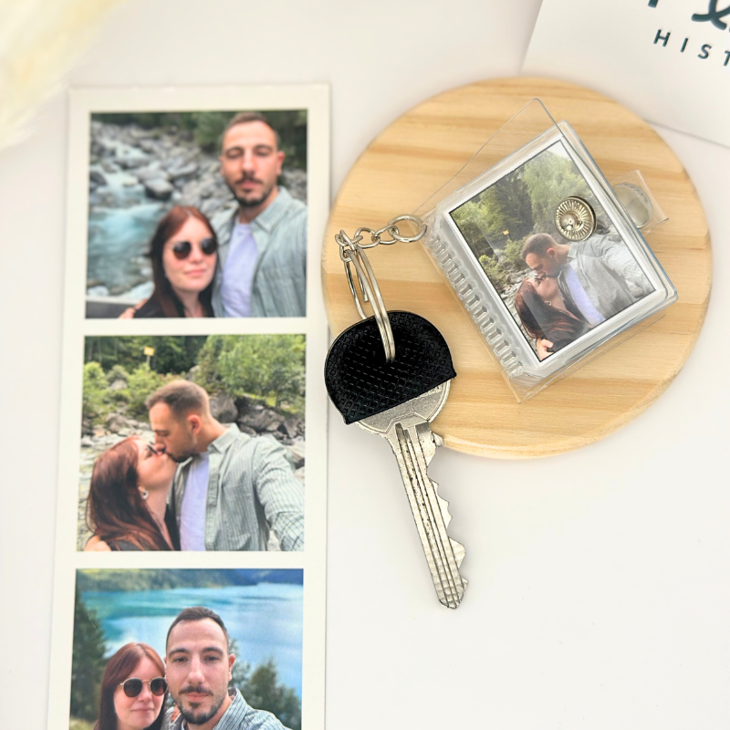 Porte-clés album photos