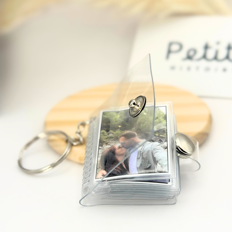 Porte-clés album photos