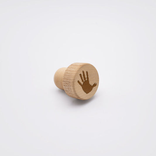 Bouchon de bouteille personnalisé bois gravé