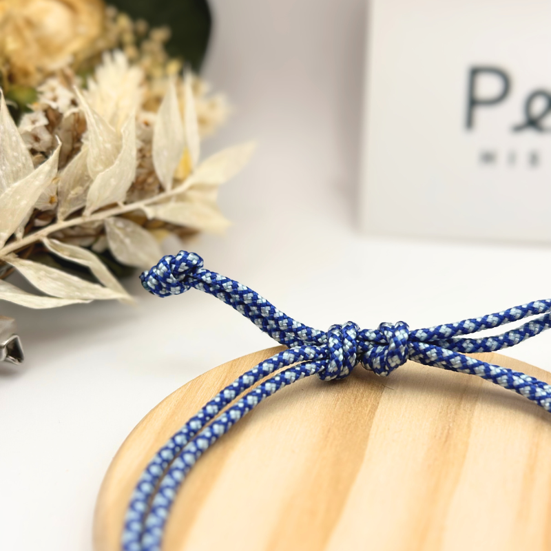 Bracelet double cordon - Ocean Steel "Argent"