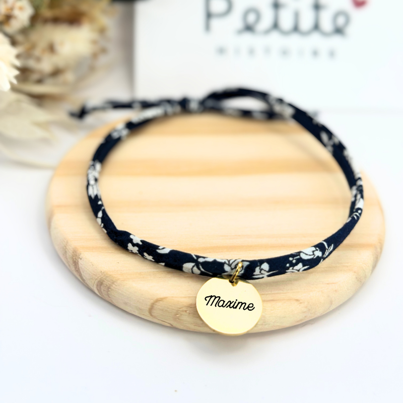 Bracelet Liberty "Nuit Fleurie" – Plaqué or