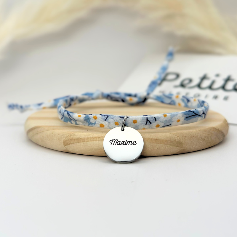Bracelet Liberty - Marguerite Azur