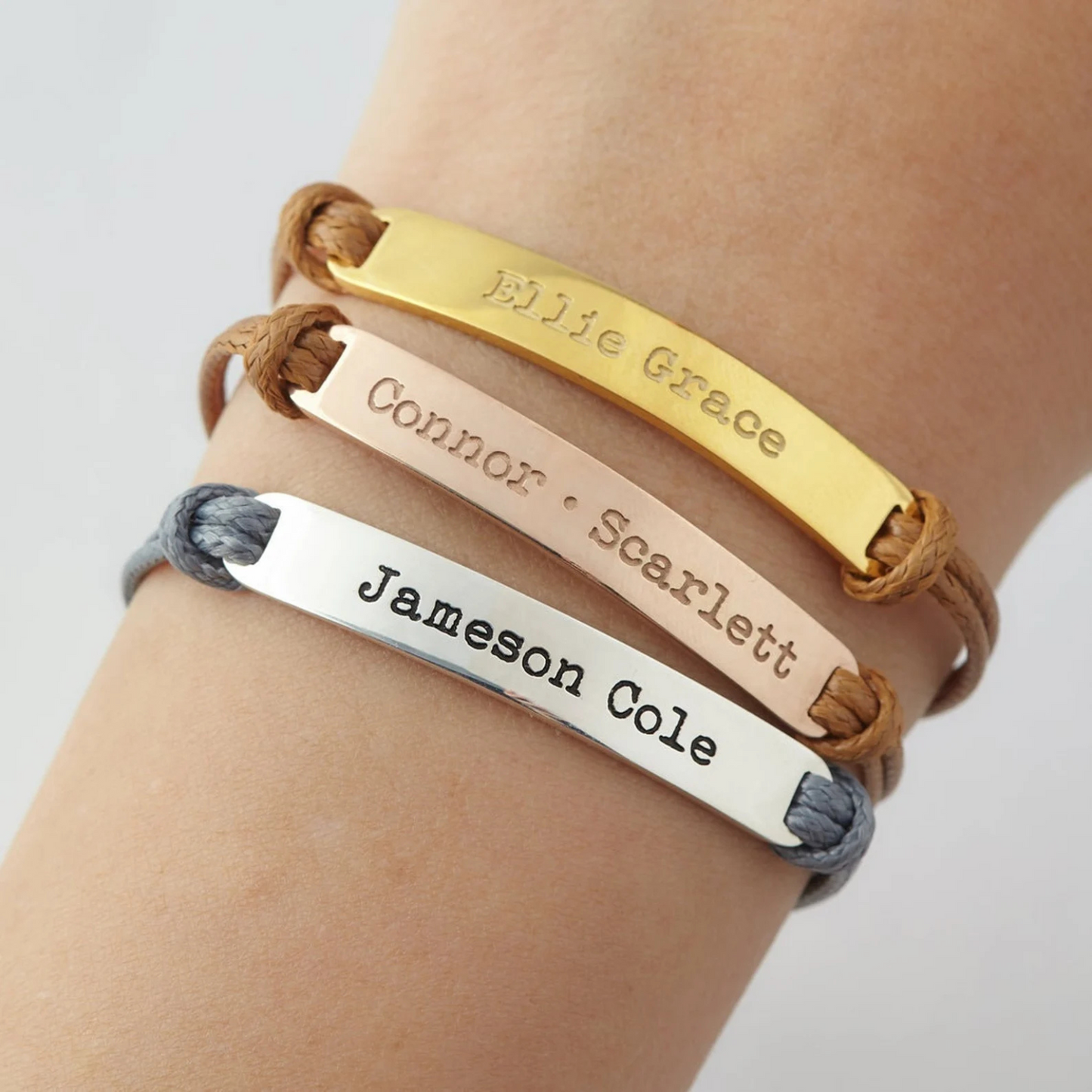 Bracelets gourmette H/F